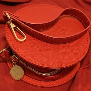 Bobbi Brown 💄 Red Wristlet Cosmetic Bag